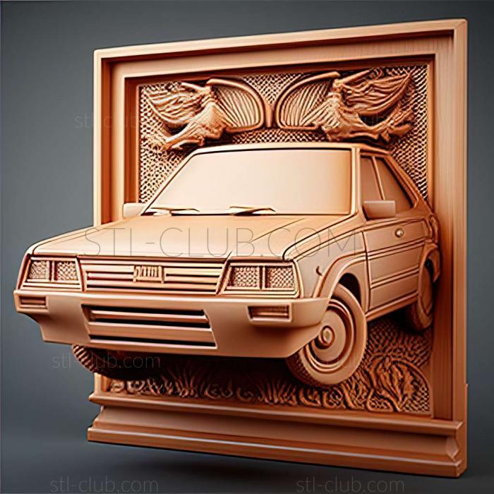 3D мадэль Nissan Bluebird (STL)